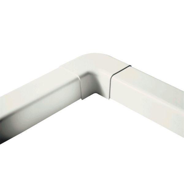 Coude plat 90° 60mm